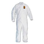 Load image into Gallery viewer, A30 Elastic-back And Cuff Coveralls, Large, White, 25/carton
