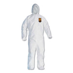 Load image into Gallery viewer, A30 Elastic Back And Cuff Hooded Coveralls, Medium, White, 25/carton
