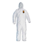 Load image into Gallery viewer, A30 Elastic-back And Cuff Hooded Coveralls, 2x-large, White, 25/carton
