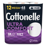 Load image into Gallery viewer, Ultra Comfortcare Toilet Paper, Soft Tissue, Mega Rolls, Septic Safe, 2-ply, White, 284/roll, 12 Rolls/pack, 48 Rolls/carton

