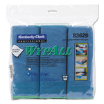 Load image into Gallery viewer, Microfiber Cloths, Reusable, 15.75 X 15.75, Blue, 6/pack
