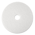 Load image into Gallery viewer, Low-speed Super Polishing Floor Pads 4100, 19&quot; Diameter, White, 5/carton
