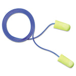 Load image into Gallery viewer, E-a-rsoft Yellow Neon Soft Foam Earplugs, Corded, Regular Size, 200 Pairs/box
