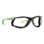 Load image into Gallery viewer, Solus Ccs Series Protective Eyewear, Green Plastic Frame, Clear Polycarbonate Lens
