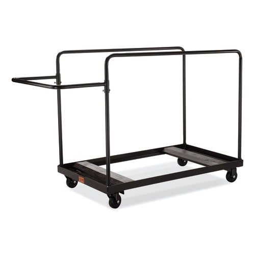 Folding Table Dolly For Round Tables, 660 Lb Capacity, 40.5 X 28 X 61.5, Brown, Ships In 1-3 Business Days