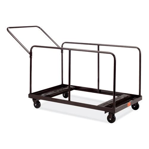 Folding Table Dolly For Round And Rectangular Tables, 660 Lb Capacity, 31.25 X 27.75 X 47.5, Brown,ships In 1-3 Business Days