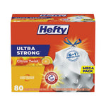 Load image into Gallery viewer, Ultra Strong Scented Tall White Kitchen Bags, 13 Gal, 0.9 Mil, 23.75&quot; X 24.88&quot;, White, 80 Bags/box, 3 Boxes/carton
