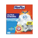 Load image into Gallery viewer, Ultra Strong Scented Tall White Kitchen Bags, 13 Gal, 0.9 Mil, 24.75&quot; X 24.88&quot;, White, 80 Bags/box, 3 Boxes/carton
