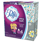Load image into Gallery viewer, Ultra Soft Facial Tissue, 2-ply, White, 56 Sheets/box, 4 Boxes/pack, 6 Packs/carton
