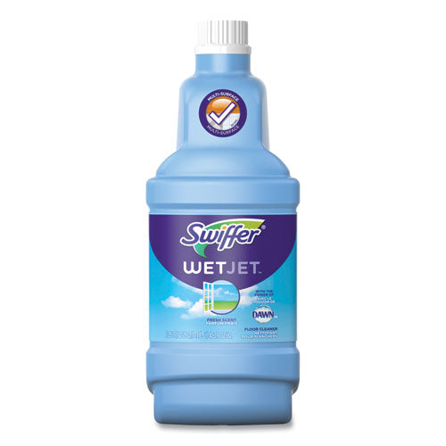 Wetjet System Cleaning-solution Refill, Fresh Scent, 1.25 L Bottle