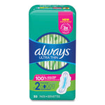 Load image into Gallery viewer, Ultra Thin Pads With Wings, Size 2, Long, Super Absorbent, 32/pack
