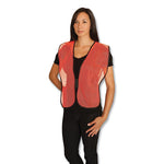Load image into Gallery viewer, Hook And Loop Safety Vest, One Size Fits Most, Hi-viz Orange
