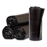 Load image into Gallery viewer, Eco Strong Plus Can Liners, 40 Gal, 1.35 Mil, 40 X 46 Black, 100/carton
