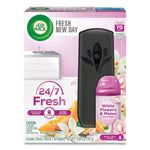 Load image into Gallery viewer, Freshmatic Life Scents Starter Kit, White Flowers And Melon Summer Delights, 5.89 Oz Aerosol Spray, 4/carton
