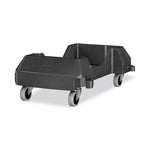 Load image into Gallery viewer, Slim Jim Resin Trainable Dolly, 120 Lb Capacity, 23.86 X 14.71 X 8.36, Black
