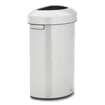 Load image into Gallery viewer, Refine Series Waste Receptacle, 21 Gal, Plastic/stainless Steel
