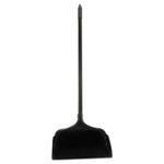 Load image into Gallery viewer, Lobby Pro Upright Dustpan With Wheels, 12.5w X 37h, Polypropylene With Vinyl Coat, Black
