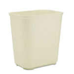 Load image into Gallery viewer, Fiberglass Wastebasket, 7 Gal, Fiberglass, Beige
