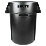 Load image into Gallery viewer, Vented Round Brute Container, 44 Gal, Plastic, Black

