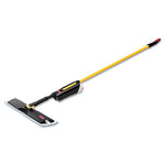 Load image into Gallery viewer, Light Commercial Spray Mop, 18&quot; Wide Blue Head, 52&quot; Steel Handle
