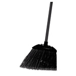 Load image into Gallery viewer, Angled Lobby Broom, Poly Bristles, 35&quot; Handle, Black
