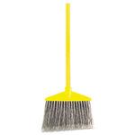 Load image into Gallery viewer, 7920014588208, Angled Large Broom, 46.78&quot; Handle, Gray/yellow
