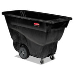 Load image into Gallery viewer, Structural Foam Tilt Truck, 101 Gal, 450 Lb Capacity, Plastic, Black
