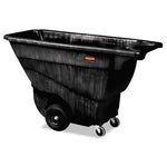 Load image into Gallery viewer, Structural Foam Tilt Truck, 101 Gal, 850 Lb Capacity, Plastic, Black
