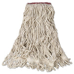 Load image into Gallery viewer, Super Stitch Blend Mop Head, Large, Cotton/synthetic, White, 6/carton
