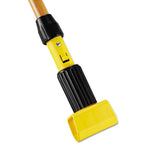 Load image into Gallery viewer, Gripper Hardwood Mop Handle, 1.13&quot; Dia X 60&quot;, Natural/yellow
