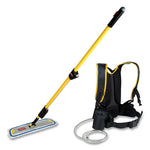 Load image into Gallery viewer, Flow Finishing System, 18&quot; Wide Nylon Head, 56&quot; Yellow Plastic Handle
