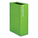 Load image into Gallery viewer, Mixx Recycling Center Rectangular Receptacle, 29 Gal, Steel, Green, Ships In 1-3 Business Days
