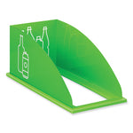 Load image into Gallery viewer, Mixx Recycling Center Lid, Topper Style, 9.87w X 19.87d X 0.62h, Green, Ships In 1-3 Business Days

