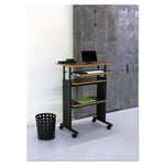 Load image into Gallery viewer, Bubble Wastebaskets, 6 Gal, Steel, Black
