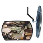 Load image into Gallery viewer, 160 Degree Convex Security Mirror, Round Rectangular, 18&quot;w X 12&quot;h
