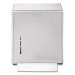 Load image into Gallery viewer, C-fold/multifold Towel Dispenser, 11.38 X 4 X 14.75, Stainless Steel
