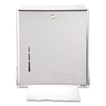 Load image into Gallery viewer, True Fold C-fold/multifold Paper Towel Dispenser, 11.63 X 5 X 14.5, Chrome
