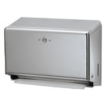 Load image into Gallery viewer, Mini C-fold/multifold Towel Dispenser, 11.13 X 3.88 X 7.88, Chrome
