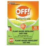 Load image into Gallery viewer, Botanicals Insect Repellant, Box, 10 Wipes/pack, 8 Packs/carton
