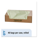 Load image into Gallery viewer, Ecosafe-6400 Bags, 48 Gal, 0.85 Mil, 42&quot; X 48&quot;, Green, 40/box
