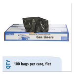 Load image into Gallery viewer, Total Recycled Content Plastic Trash Bags, 60 Gal, 1.5 Mil, 38&quot; X 60&quot;, Brown/black, 100/carton
