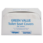 Load image into Gallery viewer, Half-fold Toilet Seat Covers, 14.75 X 16.5, White, 5,000/carton
