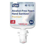 Load image into Gallery viewer, Premium Alcohol-free Foam Sanitizer, 1 L Bottle, Unscented, 6/carton

