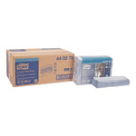 Load image into Gallery viewer, Industrial Paper Wiper, 4-ply, 12.8 X 16.4, Unscented, Blue, 90/pack, 5 Packs/carton
