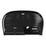 Load image into Gallery viewer, High Capacity Bath Tissue Roll Dispenser For Opticore, 16.62 X 5.25 X 9.93, Black
