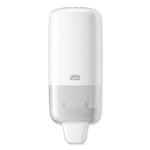 Load image into Gallery viewer, Elevation Liquid Skincare Dispenser, 1 L Bottle; 33 Oz Bottle, 4.4 X 4.5 X 11.5, White
