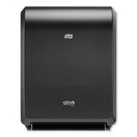 Load image into Gallery viewer, Electronic Hand Towel Roll Dispenser, 8&quot; Roll, 12.32 X 9.32 X 15.95, Black
