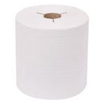 Load image into Gallery viewer, Universal Hand Towel Roll, Notched, 1-ply, 7.5&quot; X 630 Ft, White, 6 Rolls/carton
