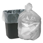 Load image into Gallery viewer, Waste Can Liners, 10 Gal, 6 Mic, 24&quot; X 24&quot;, Natural, 50 Bags/roll, 20 Rolls/carton
