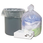 Load image into Gallery viewer, Can Liners, 33 Gal, 11 Mic, 33&quot; X 40&quot;, Natural, 10 Bags/roll, 10 Rolls/carton

